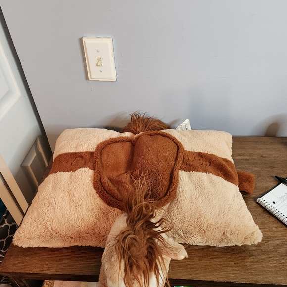 Disney Parks Woody's Horse Bullseye Plush Cushion Pillow Pet Horse Toy Story - Picture 6 of 12